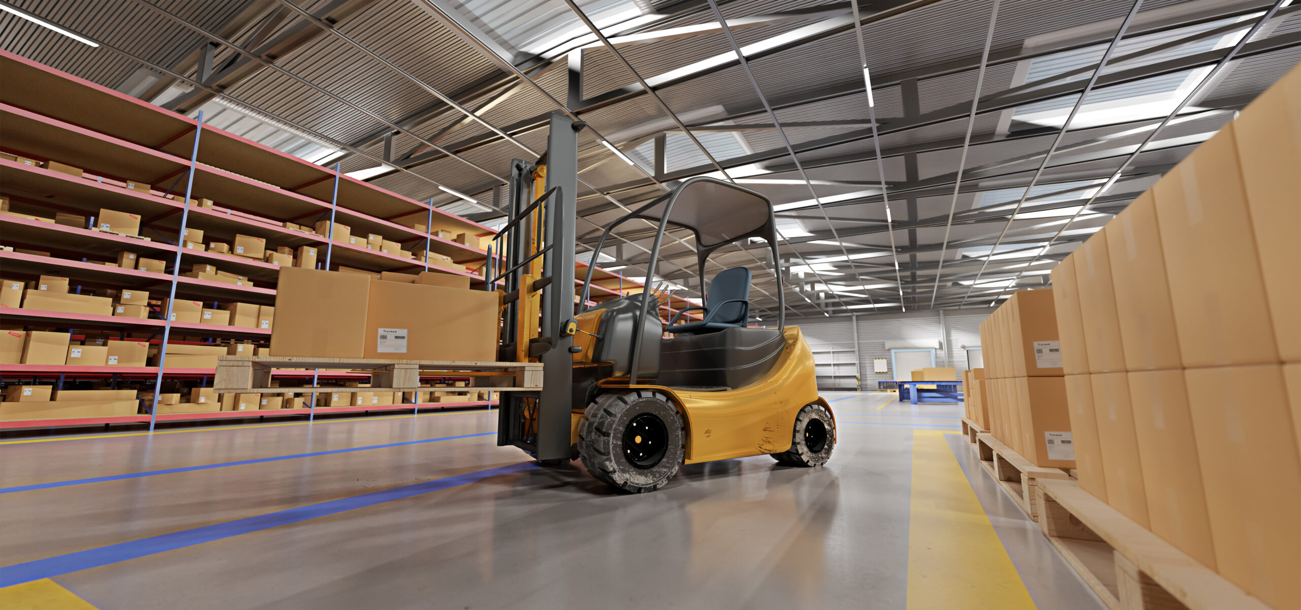 Warehouse goods stock